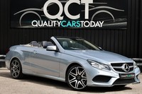 Mercedes E Class E220 CDI AMG Sport Convertible *Diamond Silver + Blue Roof*