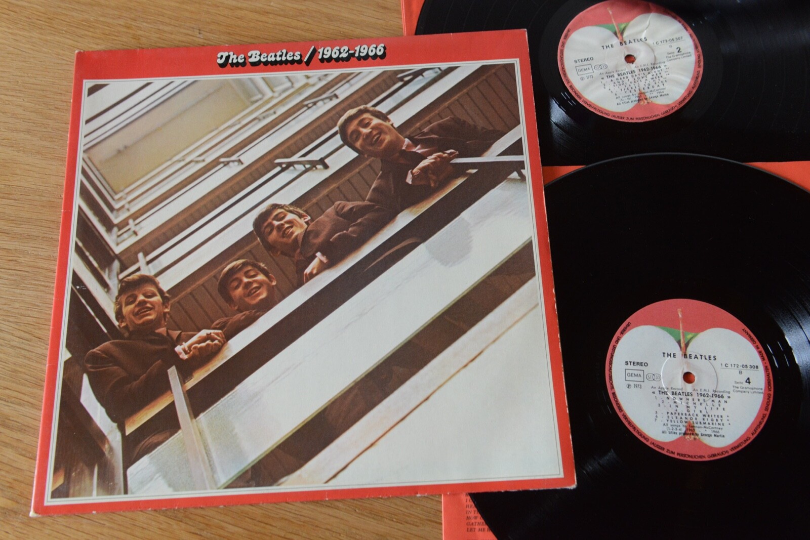 The Beatles ‎ 1962-1966 2 LP Apple Records ‎– 1C 172-05 307