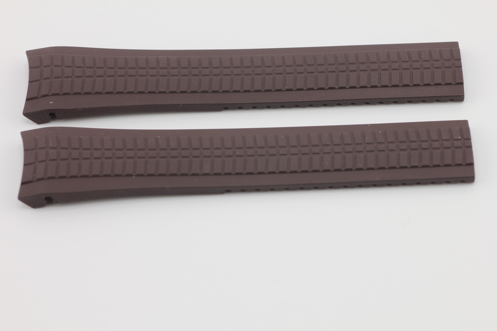 Patek Philippe Aquanaut 5164A 5164 BROWN Rubber Strap 21/18 OEM UNCUT NEW