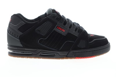Globe Sabre GBSABR Мужские черные кроссовки из нубука на шнуровке Skate Sneakers Shoes