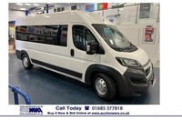 2015 Peugeot Boxer 435 2.2HDI 130PS L3H2 LWB 5 SEAT DISABLED MINIBUS C/W LIFT --