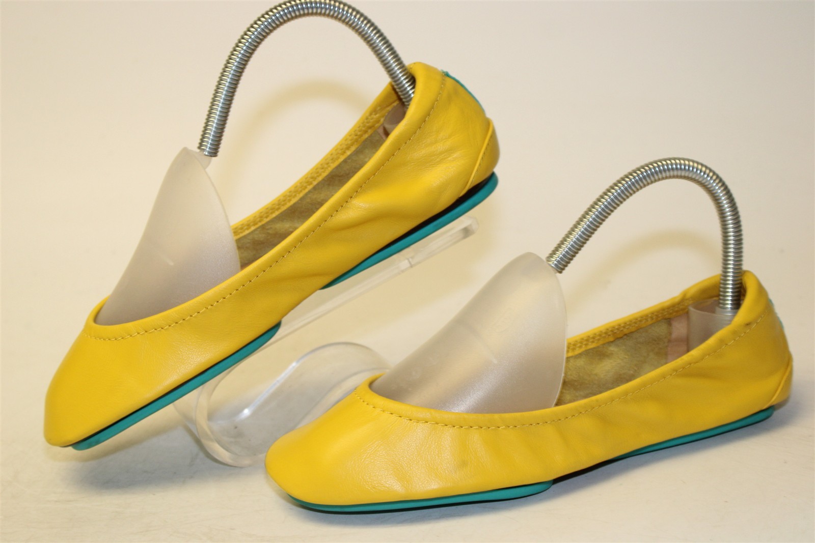 その他 SE Tieks by Gavrieli Mustard Yellow Leather Ballet Flats Womens