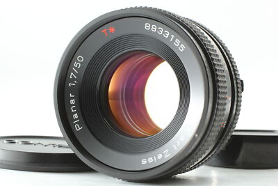 美品 MMJ CONTAX Carl Zeiss Planar 50mm 1.7 Near MINT] Contax Carl Zeiss Planar T* 50mm F/1.7 Lens CY