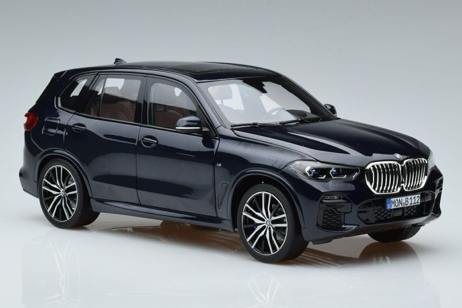 ミニカー BMW X5 1/18 1/18 BMW X5 4.0i xDrive M Sport (G05) 2019 Blue Diecast