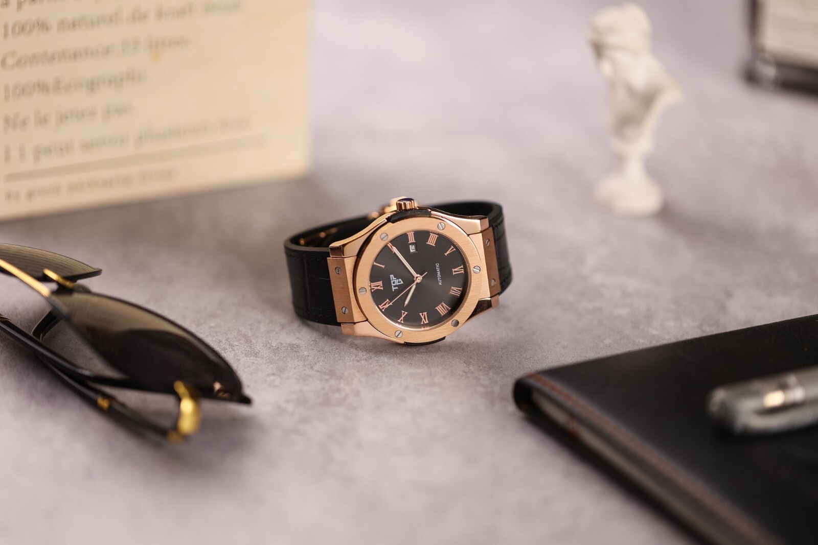 Pre-owned Wilsons Leather Top Exclusive Authentic Leather Watch Men Watch