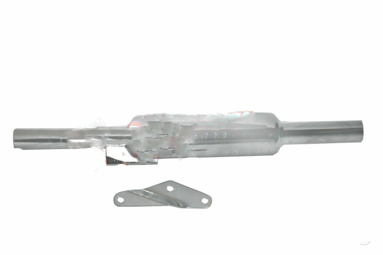 Fits Royal Enfield Classic Electra UCE Exhaust Silencer Chrome Plated 