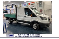 2018 Ford Transit T470 2.0TDCI 170PS 3 SEAT DOUBLE CAB TIPPER (EURO 6). --------