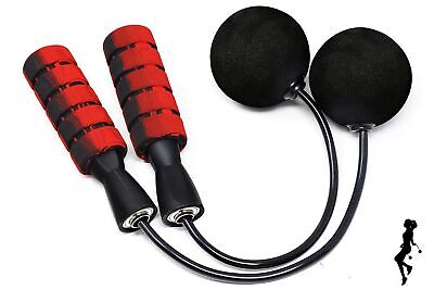 EcoNour Weighted Jump Rope for Fitness (Pack of 2) | Adjustable Cordless Jump...