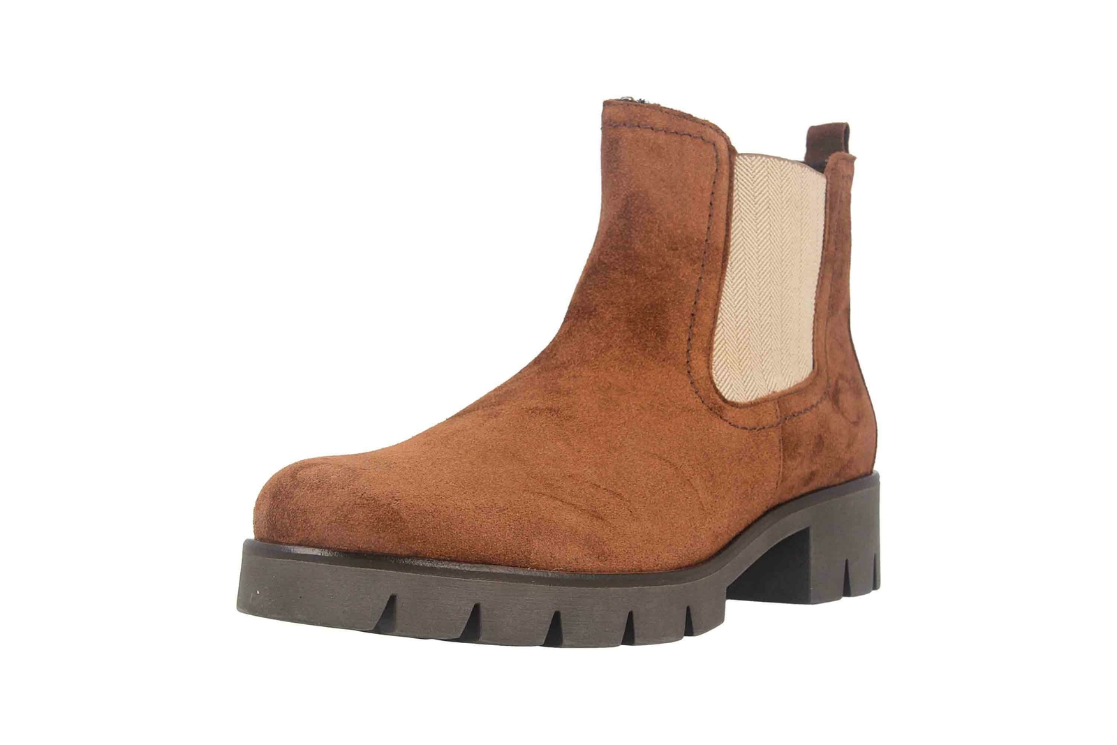 GABOR GABOR STIEFELETTEN FASHION DAMENSCHUHE ÜBERGRÖSSEN BRAUN