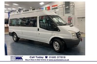 2010 Ford Transit T370 2.4TDCI 115PS 3.7 TON RWD MWB 9 SEAT MINIBUS ------------