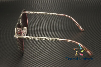 Pre-owned Versace Ve2267 10007v Silver Pink Mirror White 64 Mm Women's Sunglasses
