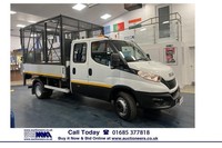 2020 Iveco DAILY 70C16 3.0 DIESEL 160PS 7 TON 7 SEAT CREW CAB CAGED TIPPER C/W T
