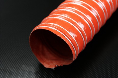 Silicone Air Ducting Tube for Flexible Air Duct Cold & Hot Air Wire Helix