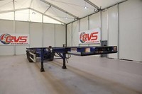 2016 (22 PLATE) Dennison FIXED SKELETAL  3-AXEL  Trailers