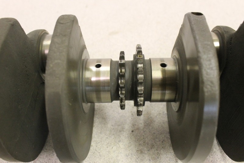 1977 Kawasaki KZ400 ENGINE MOTOR CRANKSHAFT CRANK SHAFT KZ