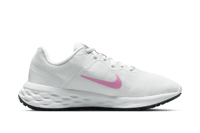 

Женские кроссовки Nike Revolution 6 NN White/Pink Spell-Fossil Stone (DC3729 103)