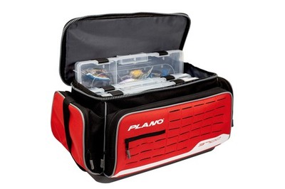 Plano Weekend Series Deluxe Tackle Bag Red Portable Tool Box with Storage 3700
