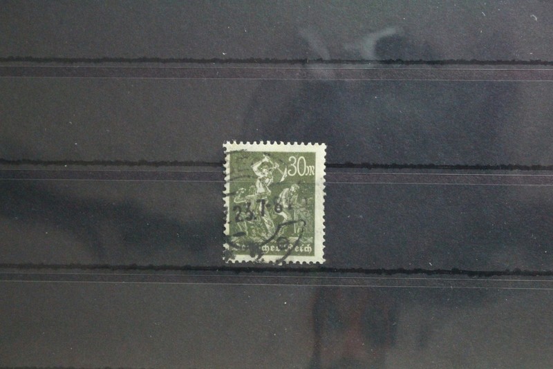 Deutsches Reich 243a Gestempelt GeprÃ¼Ft Infla Berlin #Th112