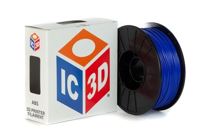 Blue 1.75mm ABS 3D Printer Filament - 1kg Spool - Dimensional Accuracy +/- 0....
