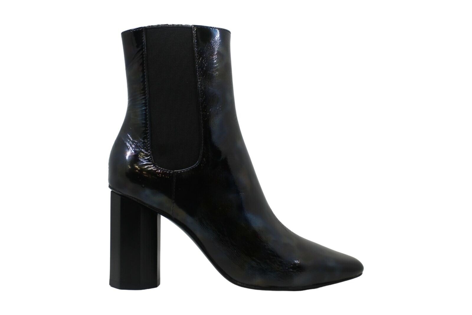 Donald J Pliner Women's 251877 Black Patent Leather Laila Booties Shoes Size 5 M