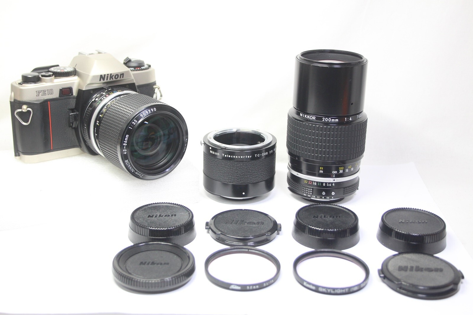 【動作品】Nikon FE10 ＋ 80-200mm / 36-72mm 動作品】Nikon FE10 ＋ 80-200mm / 36-72mm - メルカリ