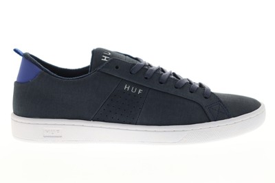 

HUF Boyd CP00002 Мужские синие парусиновые низкие кроссовки со шнуровкой на скейтборде, Синий, HUF Boyd