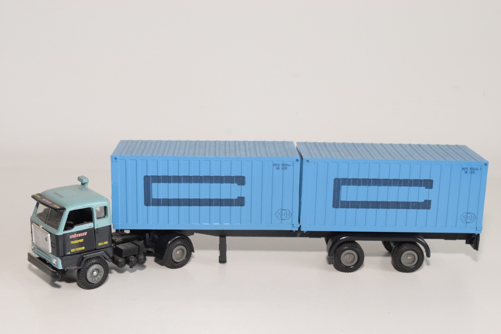 B19 1:50 TEKNO VOLVO F88 F89 TRUCK WITH TRAILER SPEED