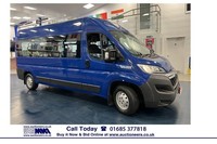 2014 Citroen Relay 35 L3H2 2.2HDI 130PS LWB 9 SEAT DISABLED ACCESS MINIBUS -----