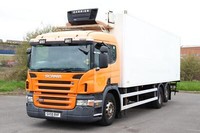 SCANIA P320 6X2 REARLIFT CARRIER SUPRA 1150 FREEZER (2010)