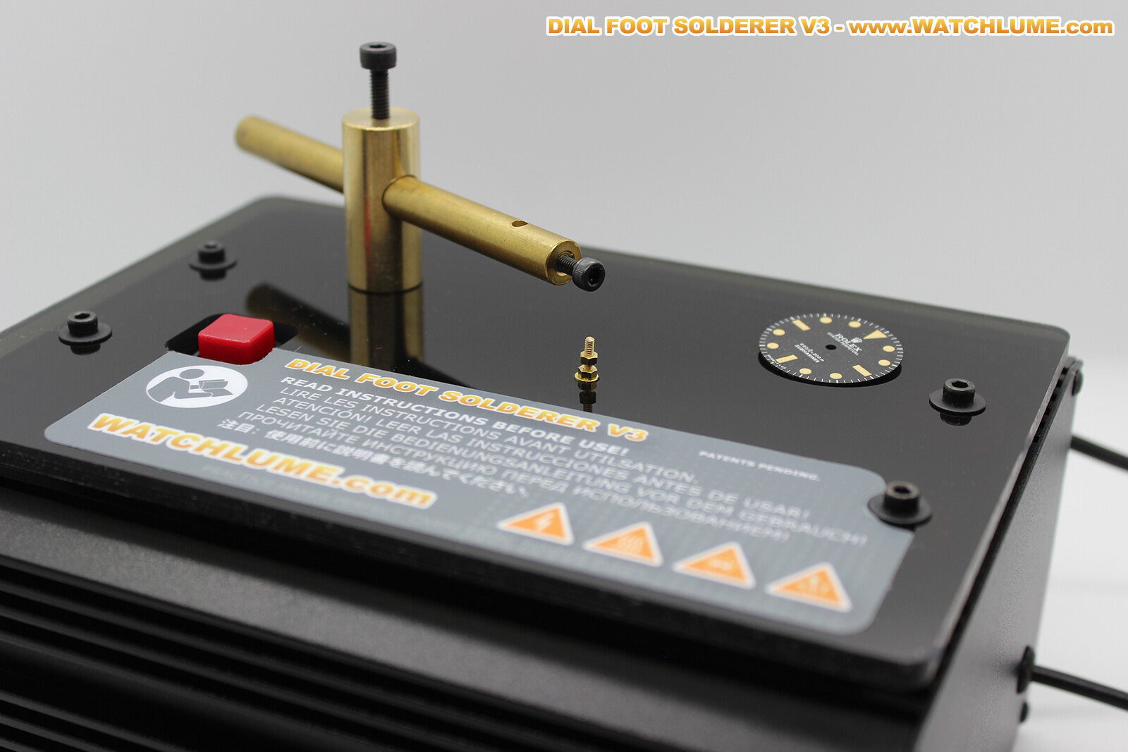 Pre-owned Watchlume Watch Dial Foot Soldering Machine - Solder Watch Dial Feet - Repair Watch Dials