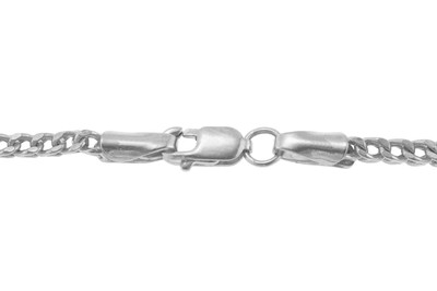 Pre-owned Nuragold 10k White Gold Womens 2mm Franco Square Box Foxtail Wheat Necklace Chain 16"