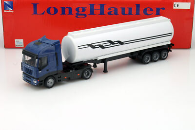 Iveco Stralis Oil Transporter Blue/White/Black 1:43 Newray