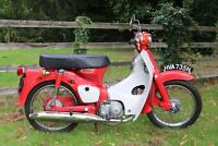 Honda C90 C 90 Cub with just 695 miles from new!! Just 2 owners from new!