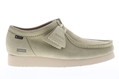 

Clarks Wallabee Gore-Tex GTX Supreme Mens Beige Plain Toe Oxfords Shoes 7.5, Бежевый, Clarks Wallabee GTX Supreme