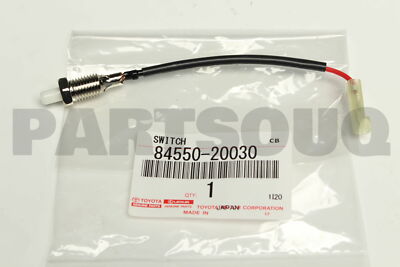 8455020030 Genuine Toyota SWITCH ASSY, COURTESY LAMP (FOR