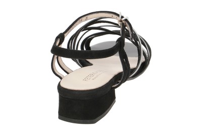 PETER KAISER PETER KAISER SCHUHE POLLY 25 SCHWARZ DAMEN SANDALETTE 94561496 NEU