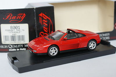 ミニカー Bang Ferrari 348 Spider 1/43 Bang 1/43 - Ferrari 348 TS Stradale Rouge | eBay