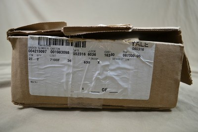 Yale 7100(F) Rim Exit Device Panic Bar with 532F Pull trim