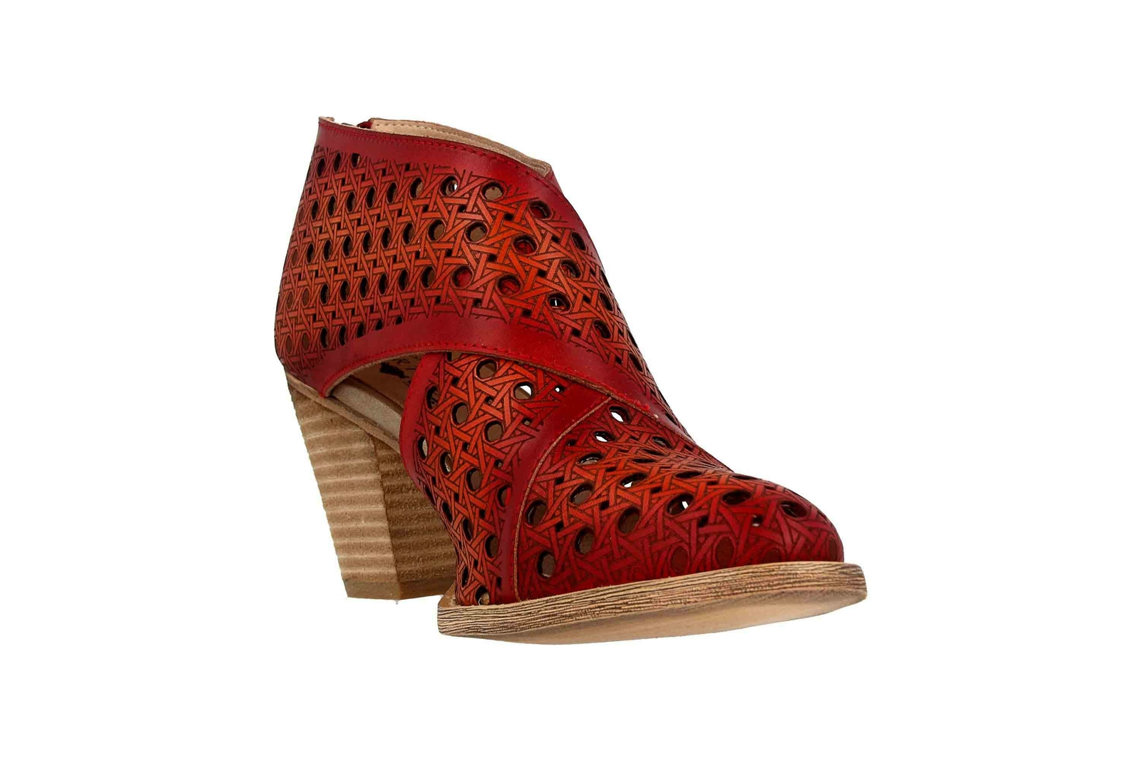 SPRING FOOTWEAR SPRING FOOTWEAR PUMPS GHALNA-RD DAMENSCHUHE ÜBERGRÖSSEN ROT