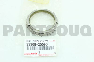 みる　0331 3336820090 Genuine Toyota RING, SYNCHRONIZER (FOR 3RD GEAR) 33368