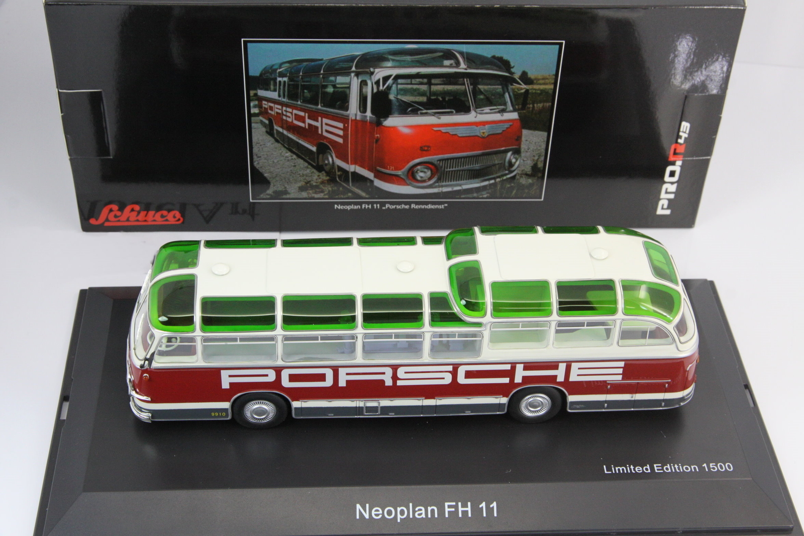 【Schuco】限定1500台 Neoplan FH 11 Porsche Schuco 1:43 scale Neoplan FH11 Transporter Bus 