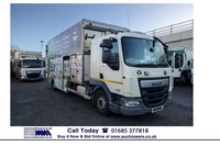 2018 DAF TRUCKS LF 210 4X2 AUTO 12 TON TERBERG RECYCLING UNIT (EURO 6) ---------