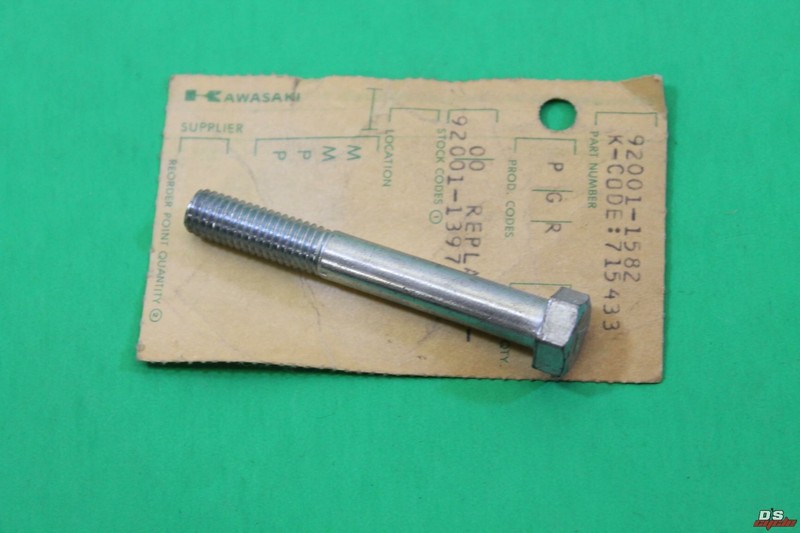 NOS Kawasaki Frame Flanged Bolt 1973 - 1975 Z1 1976 - 1977 KZ900