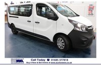 2018 - 68 - VAUXHALL VIVARO L2 1.6CDTI 120PS 9 SEAT LWB MINIBUS (EURO 6)