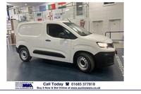 2021 Peugeot Partner 1000 L1 GRIP 1.5 BLUE HDI 100PS 3 SEAT SWB VAN (EURO 6). --