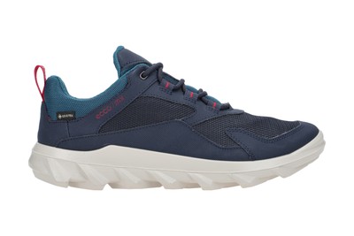 ECCO ECCO MX DAMENSCHUHE - SPORTLICHE SCHNÜR- HALBSCHUHE BLAU NEU