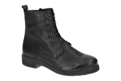 THINK THINK COGITA DAMEN STIEFELETTEN - BEQUEME STIEFELETTE SCHWARZ NEU