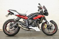2013 TRIUMPH STREET TRIPLE R 675 WHITE ABS O RING - RUNNING ISSUE 