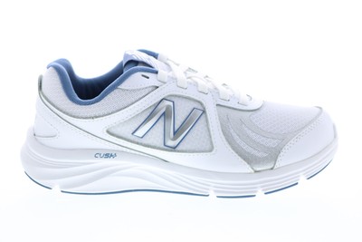 Женские белые очень узкие кроссовки New Balance для ходьбы 6,5