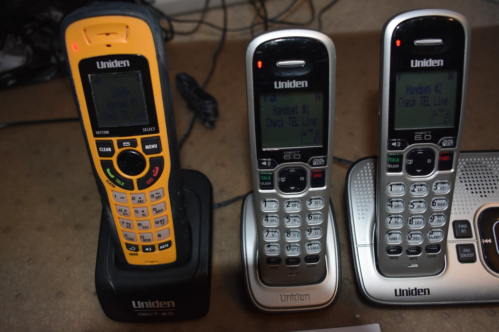 Uniden D1680 and DWX337 -- DECT 6.0 Cordless Phones